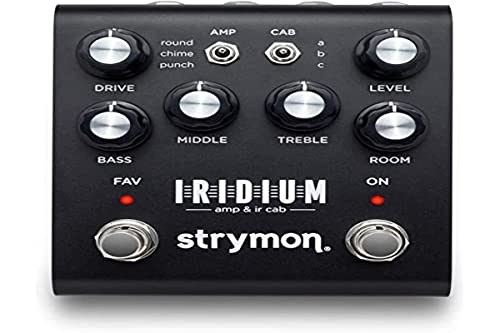 Strymon Iridium Amp 및 IR Cab 시뮬레이터 페달