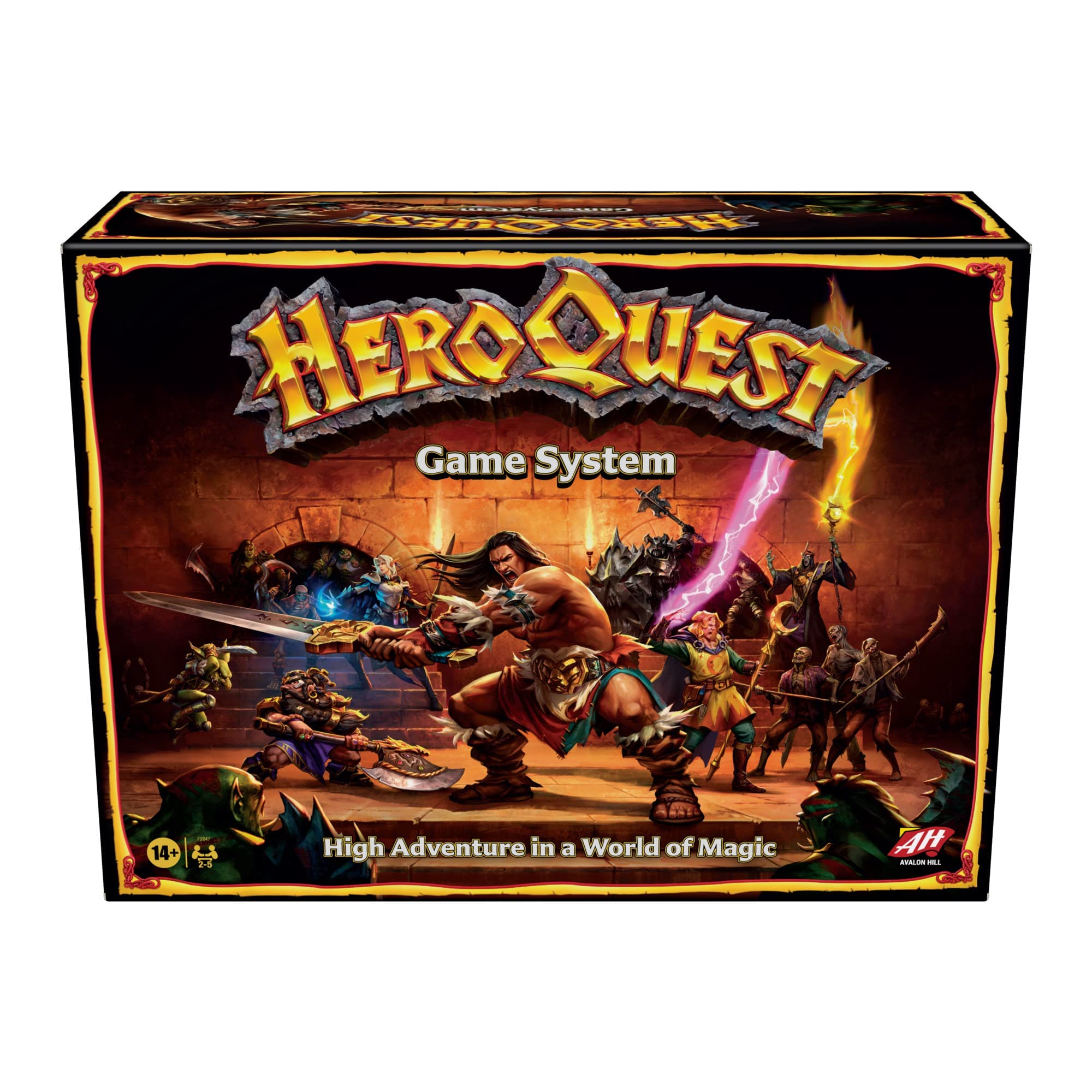 Hasbro Gaming Avalon Hill HeroQuest 게임 시스템