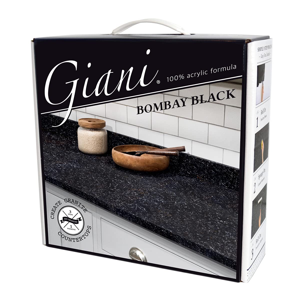 Giani Granite 조리대 페인트 키트 2.0- 100% 아크릴...