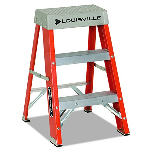 Louisville Ladder 300파운드 의무 등급 유리 섬유 사다리