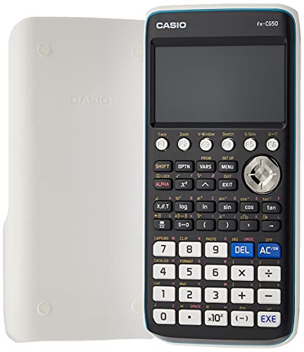 Casio 고해상도 컬러 디스플레이가 탑재된 FX-CG50 그래프 계산기(골판지 포장)...