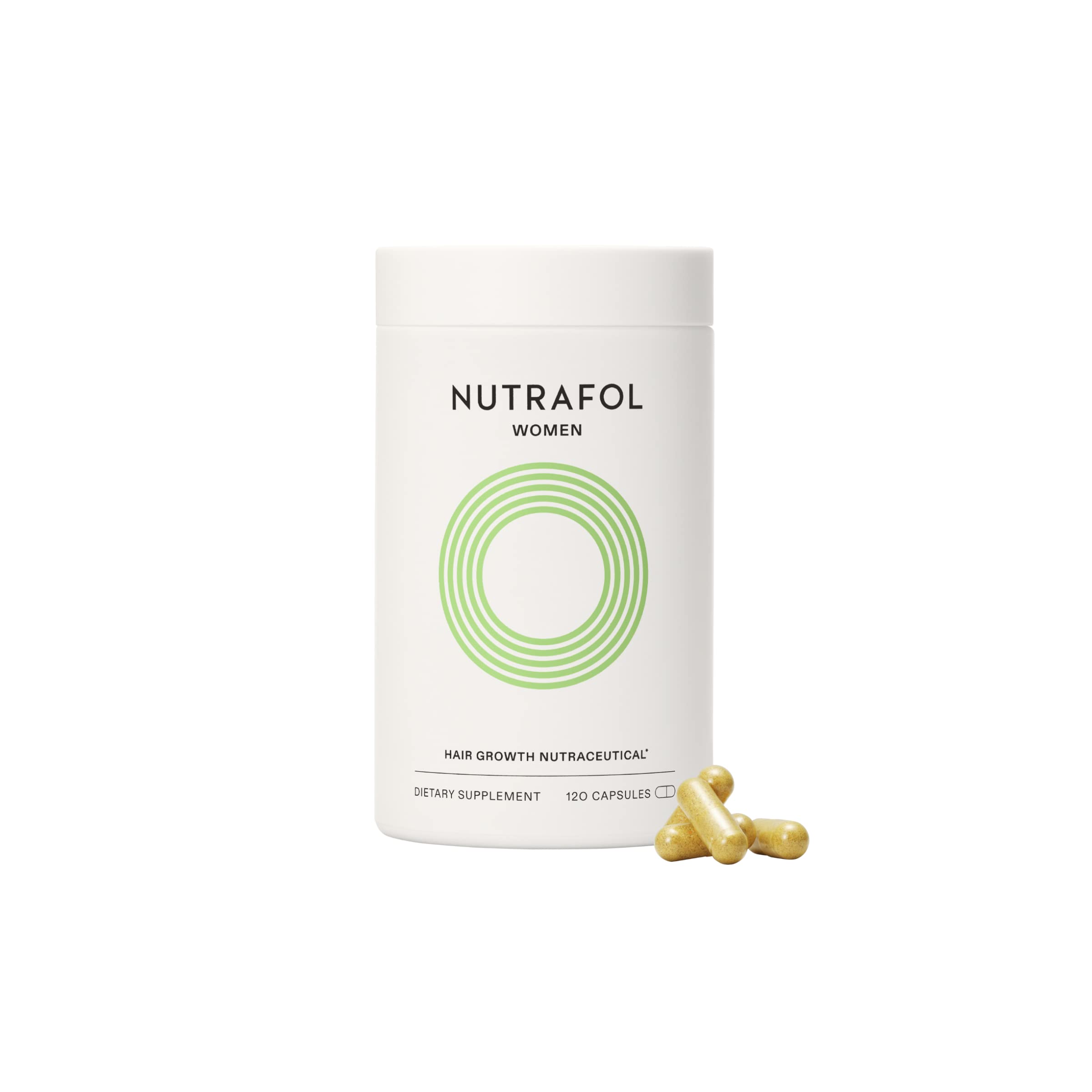 Nutrafol 여성 모발 성장 보조제 | 18-44세 | 눈에 띄게 두껍고 강한 모발에 대해 임상적으로 입증됨 | 피부과 전문의 추천 | 1 병 | 1개월분