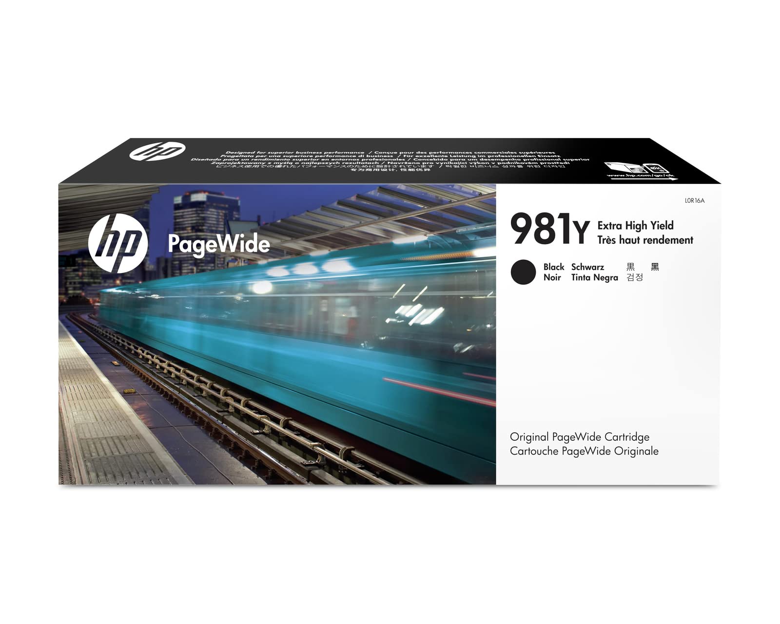 HP 981Y | PageWide-Cartridge 초고수율 | 블랙 | L0R16A