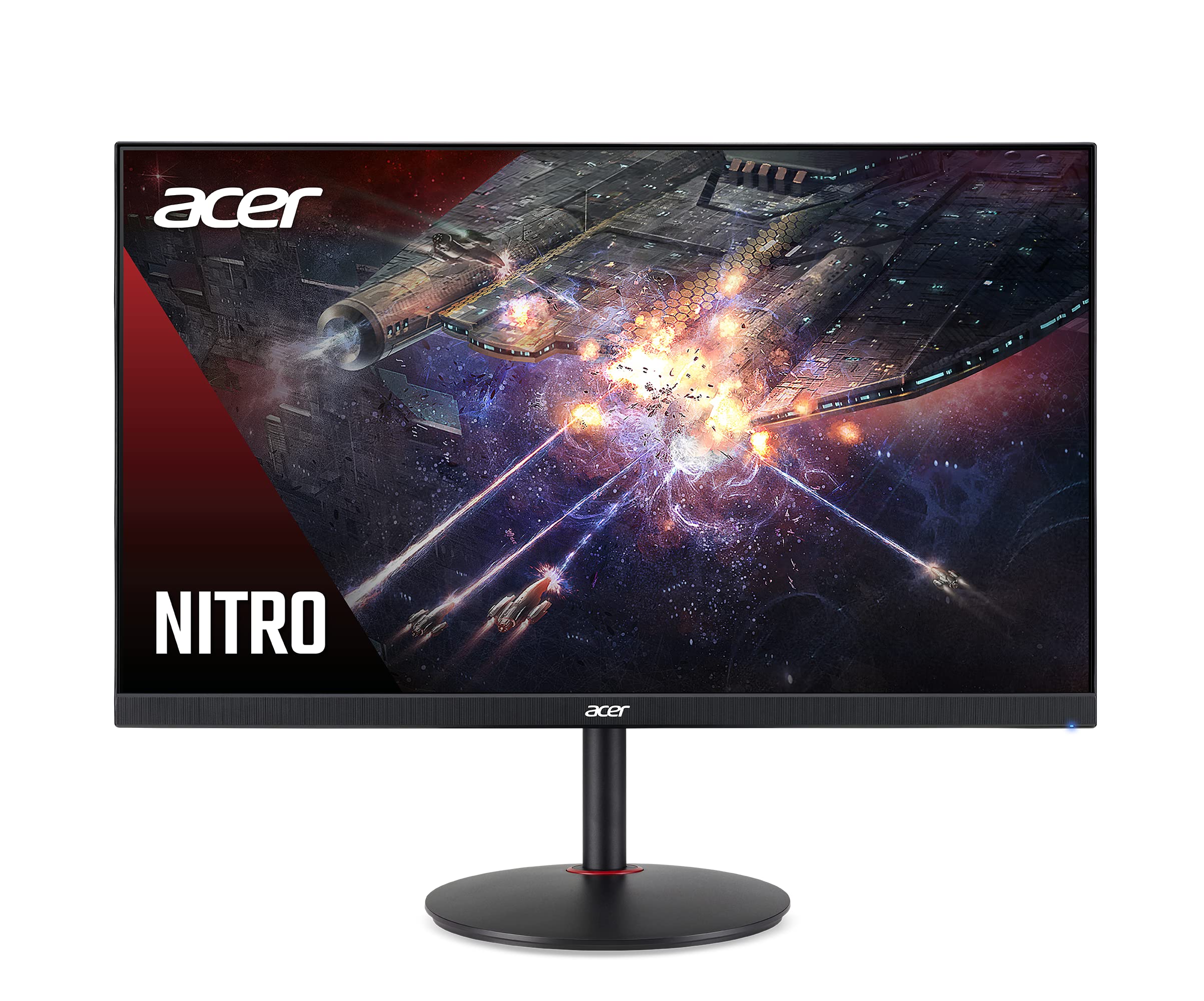  Acer Nitro XV272U Vbmiiprx 27' 제로 프레임 WQHD 2560 x 1440 게이밍 모니터 | AMD 프리싱크 프리미엄 | 민첩한 Splendor IPS | 170Hz로 오버클럭 | 최대 0.5ms | 95% DCI-P3 | 디스플레이...