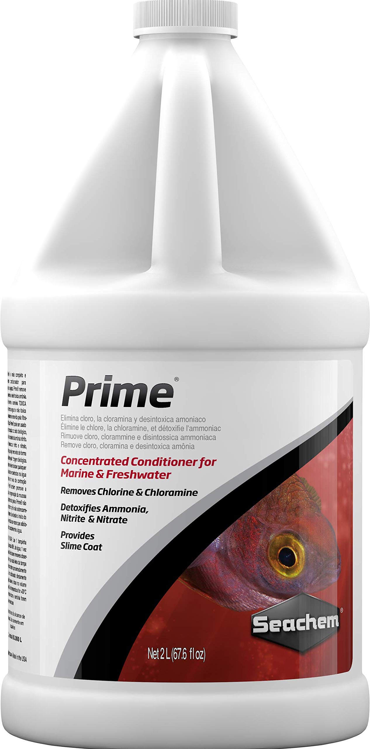 Seachem Prime Fresh and Saltwater Conditioner - 화학 제거제 ...