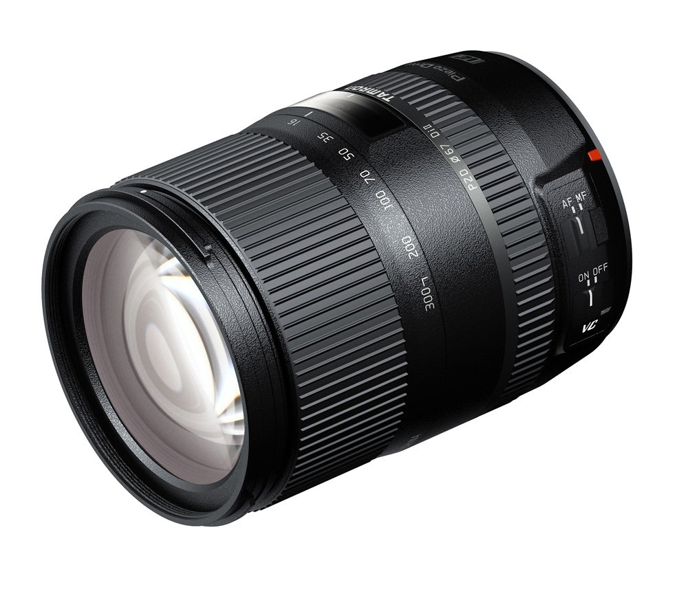 Tamron Nikon 카메라 용 16-300mm f / 3.5-6.3 Di II VC PZD 매크로 렌즈 (모델 B016N)-국제 버전 (보증 없음)