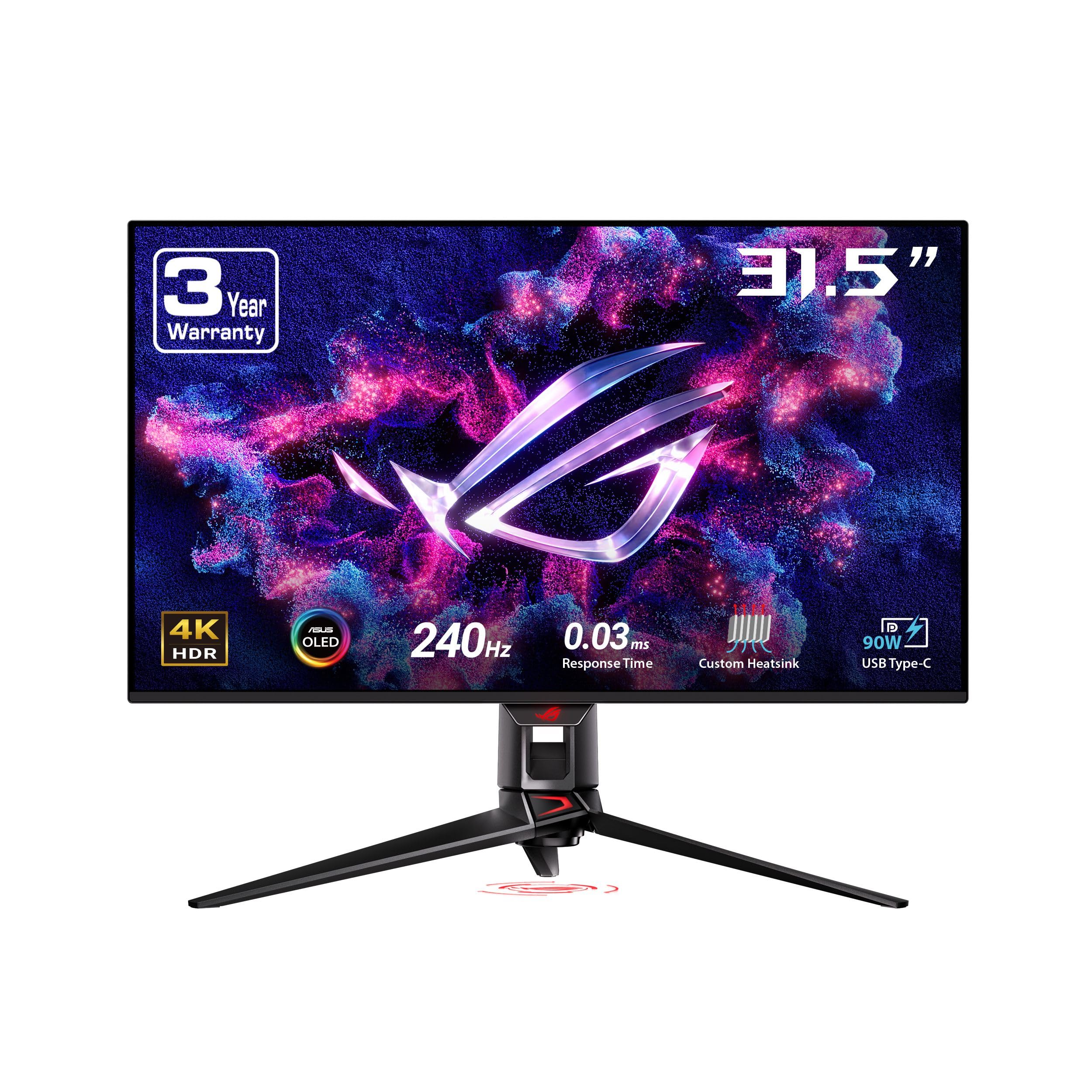 Asus ROG Swift 32” 4K OLED Gaming Monitor (PG32UCDM) - ...