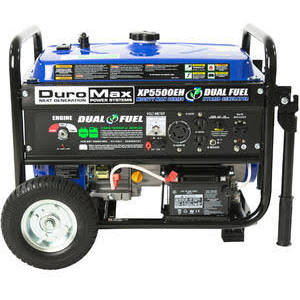 DuroMax XP5500EH 가스/프로판 구동 이중 연료 휴대용 발전기...