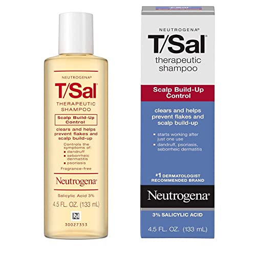 Neutrogena T/Sal Therapeutic Maximum Strength 샴푸 4.50온스(10팩)