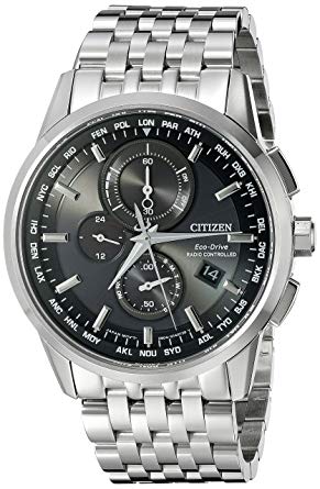 Citizen Watch Company Citizen 남성용 AT8110-53E 월드 크로노 그래프 AT 아날로그 디스플레이 일본 쿼츠은 시계