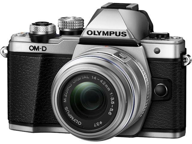 Olympus OM-D E-M10 Mark II 미러리스 디지털 카메라 (실버)-본체 만