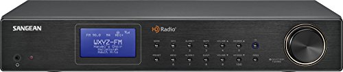 Sangean HDT-20 HD 라디오/FM-스테레오/AM 컴포넌트 튜너 블랙...
