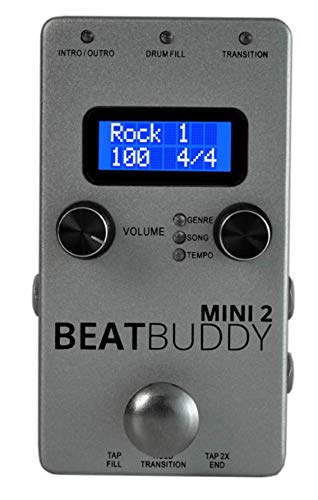 SINGULAR SOUND BeatBuddy MINI 2: 개인용 핸즈프리 드러머 기타 이펙트 페달