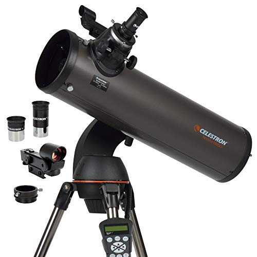 Celestron -NexStar 130SLT 컴퓨터 망원경-소형 및 휴대용-뉴턴 반사기 광학 설계...