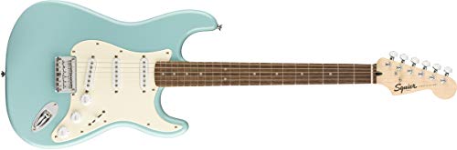 Fender Bullet Stratocaster의 Squier - 하드 테일 - 로렐 지판 - 열대 청록색
