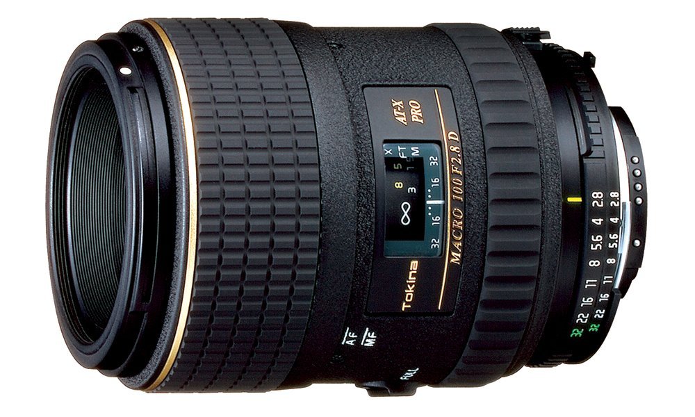 Tokina Nikon Auto Focus 디지털 및 필름 카메라 용 AT-X 100mm f / 2.8 PRO D 매크로 렌즈-고정