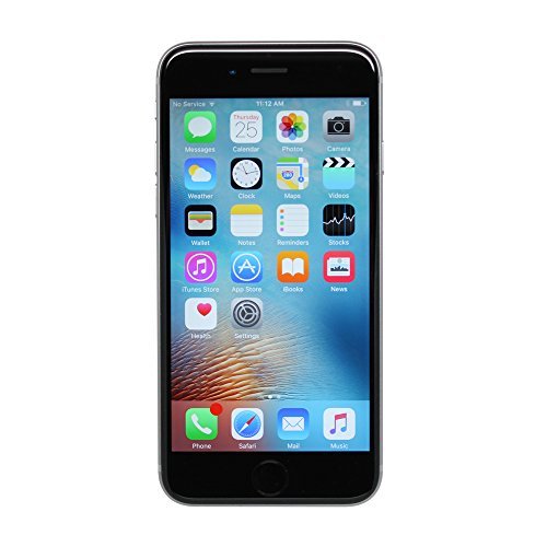 Apple Computer Apple iPhone 6s 32GB 잠금 해제 GSM 4G LTE 스마트 폰 (12MP 카메라 포함)-스페이스 그레이