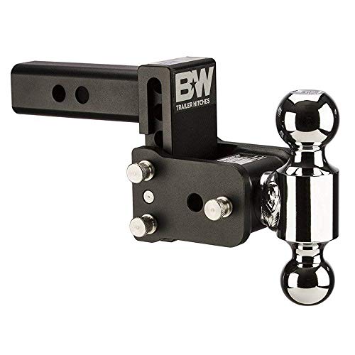 B&W Trailer Hitches Tow & Stow 3in Drop 3.5in Rise 2x2 5/16 in Dual Ball Size 히치