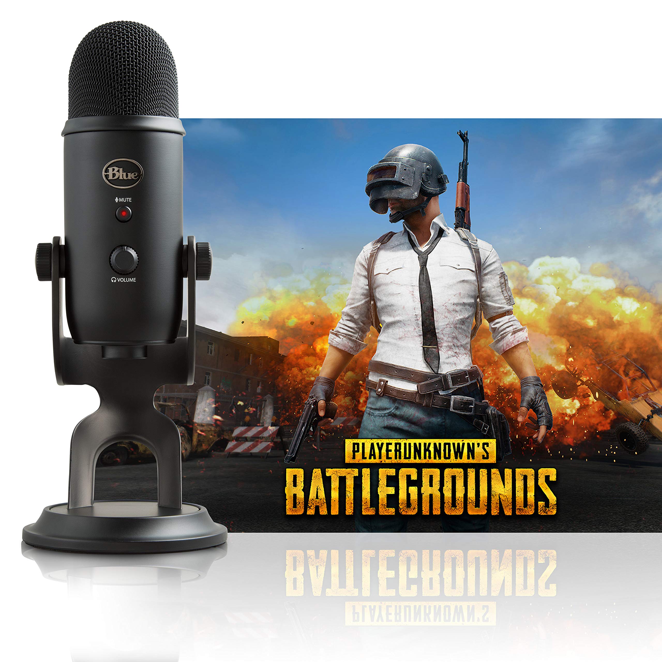 Blue Yeti Blackout + PlayerUnknown's Battlegrounds 스트리머 번들