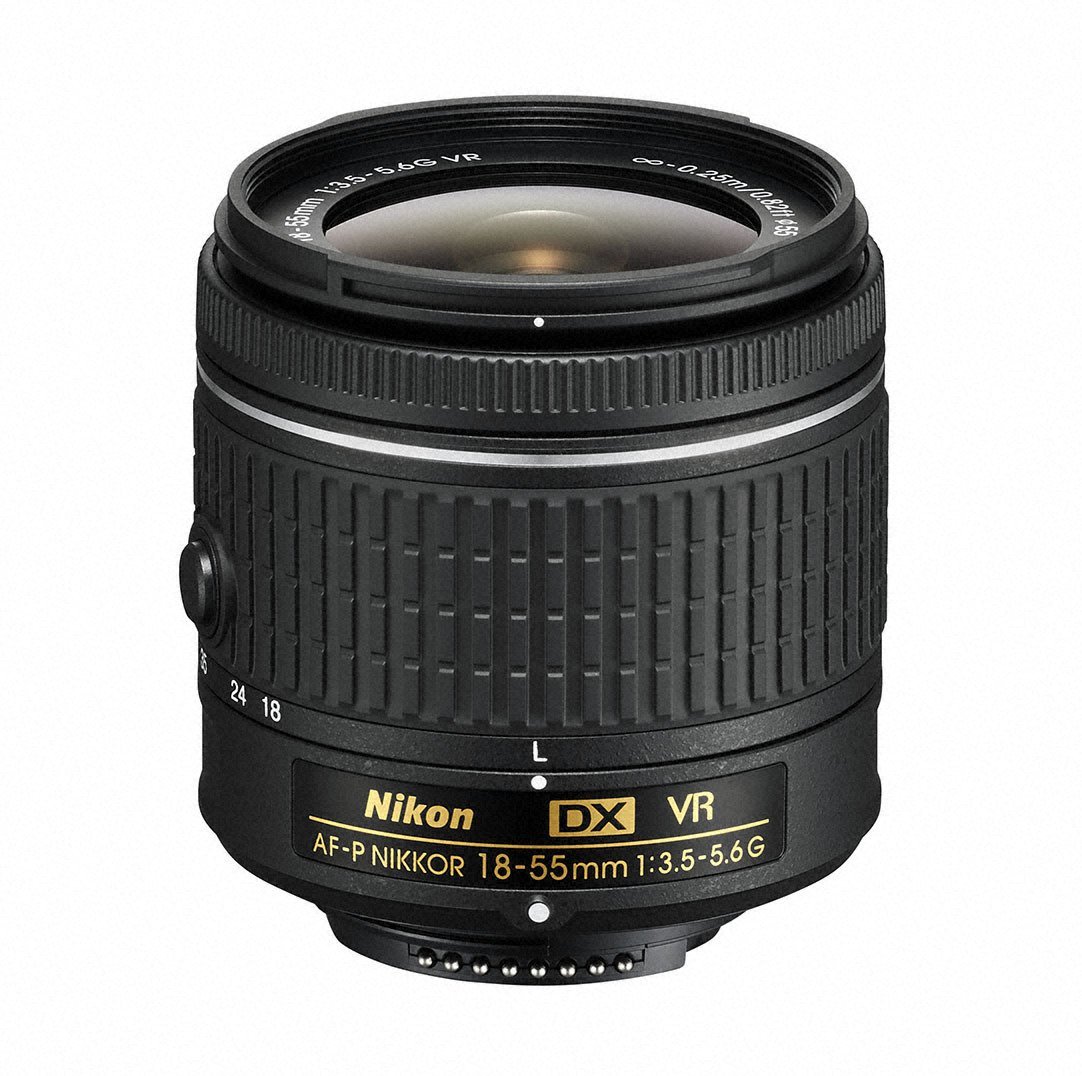 Nikon DSLR 카메라 용 AF-P DX NIKKOR 18-55mm f / 3.5-5.6G VR 렌즈