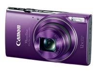 Canon 12 배 광학 줌 및 내장 Wi-Fi (보라색)를 지원하는 PowerShot ELPH 360 HS