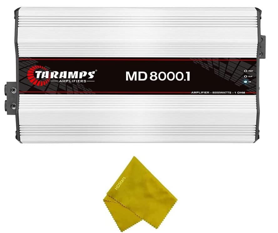 Taramp 의 MD 8000.1 1옴 채널 8000와트 1OHM RMS 모노 앰프 모듈 클래스 D