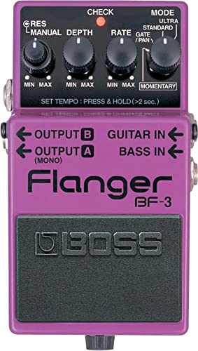 Boss BF-3 플랜저 기타 이펙트 페달