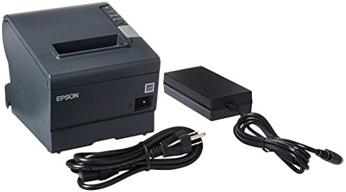 Epson C31CA85084 TM-T88V 감열식 영수증 프린터(USB/직렬/PS180 전원 공급 장치)