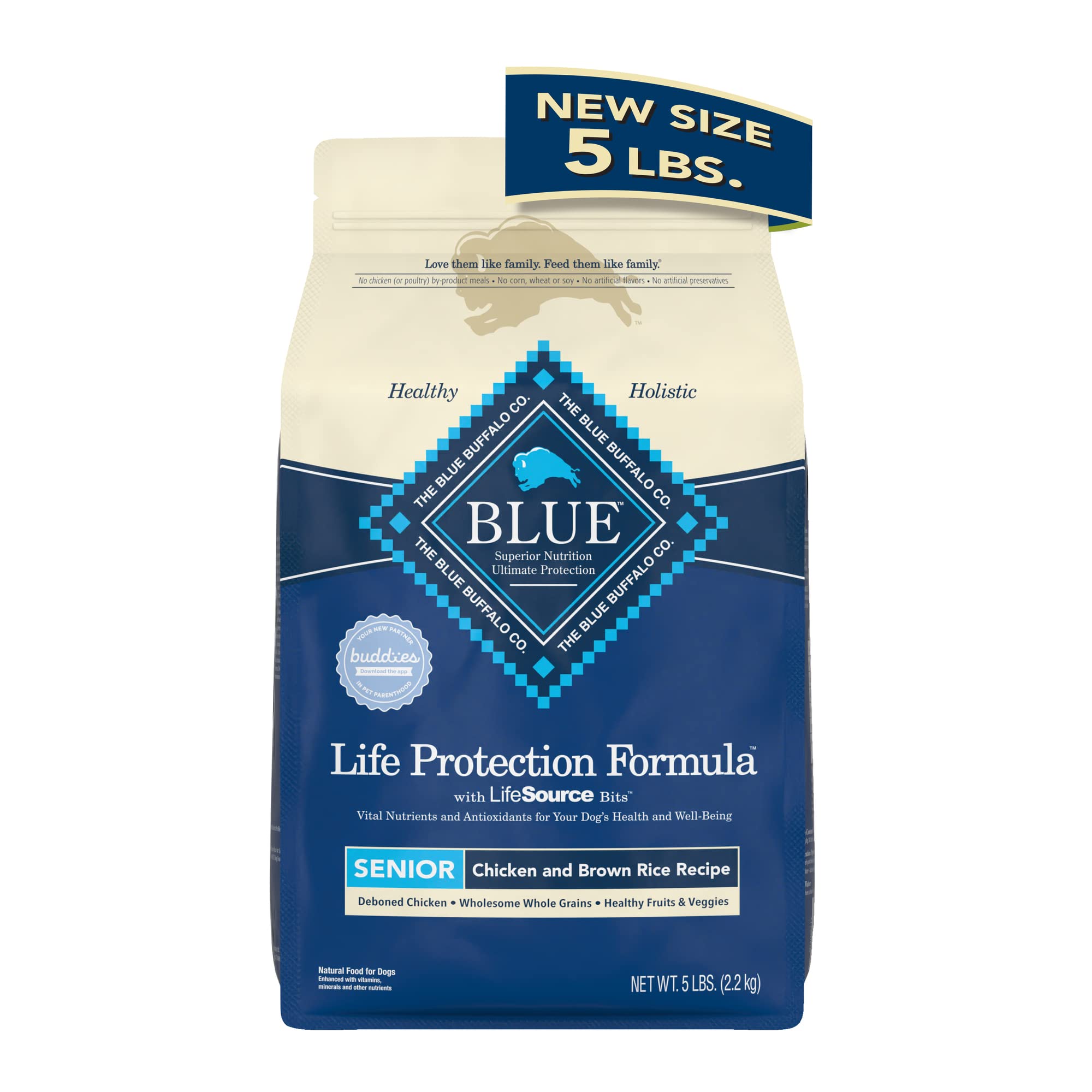 Blue Buffalo Life Protection Formula Natural Senior Dry...