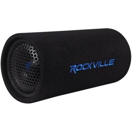 Audiosavings Rockville RTB65A 6.5 '300w 파워드 액티브 카 서브 우퍼베이스 튜브 + MP3 입력
