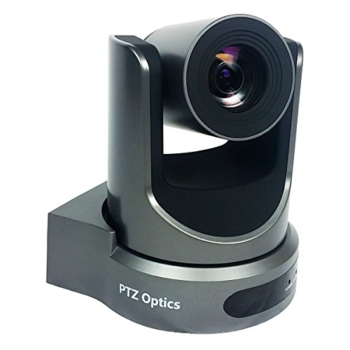 PTZOptics -20X-SDI GEN-2 PTZ IP 스트리밍 카메라(동시 HDMI 및 3G-SDI 출력 포함) - 회색