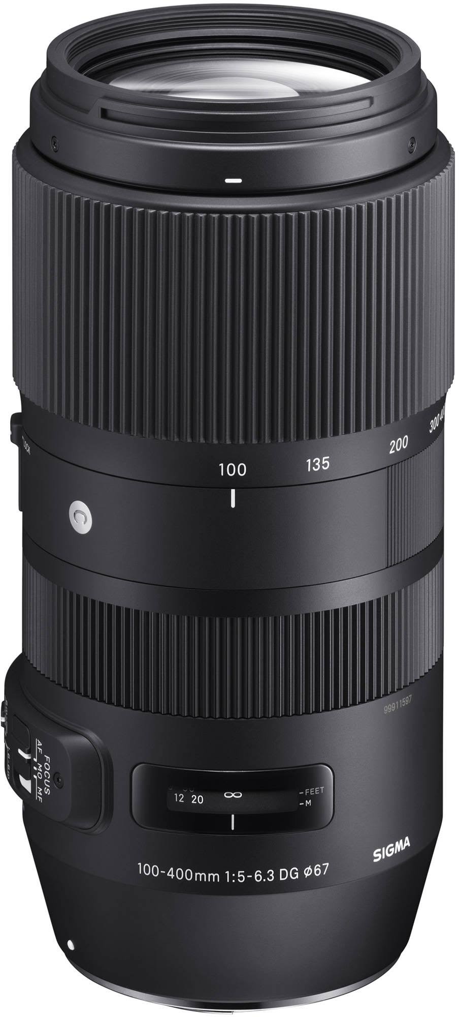 SIGMA Nikon F 용 100-400mm f / 5-6.3 DG OS HSM 컨템포러리 렌즈...