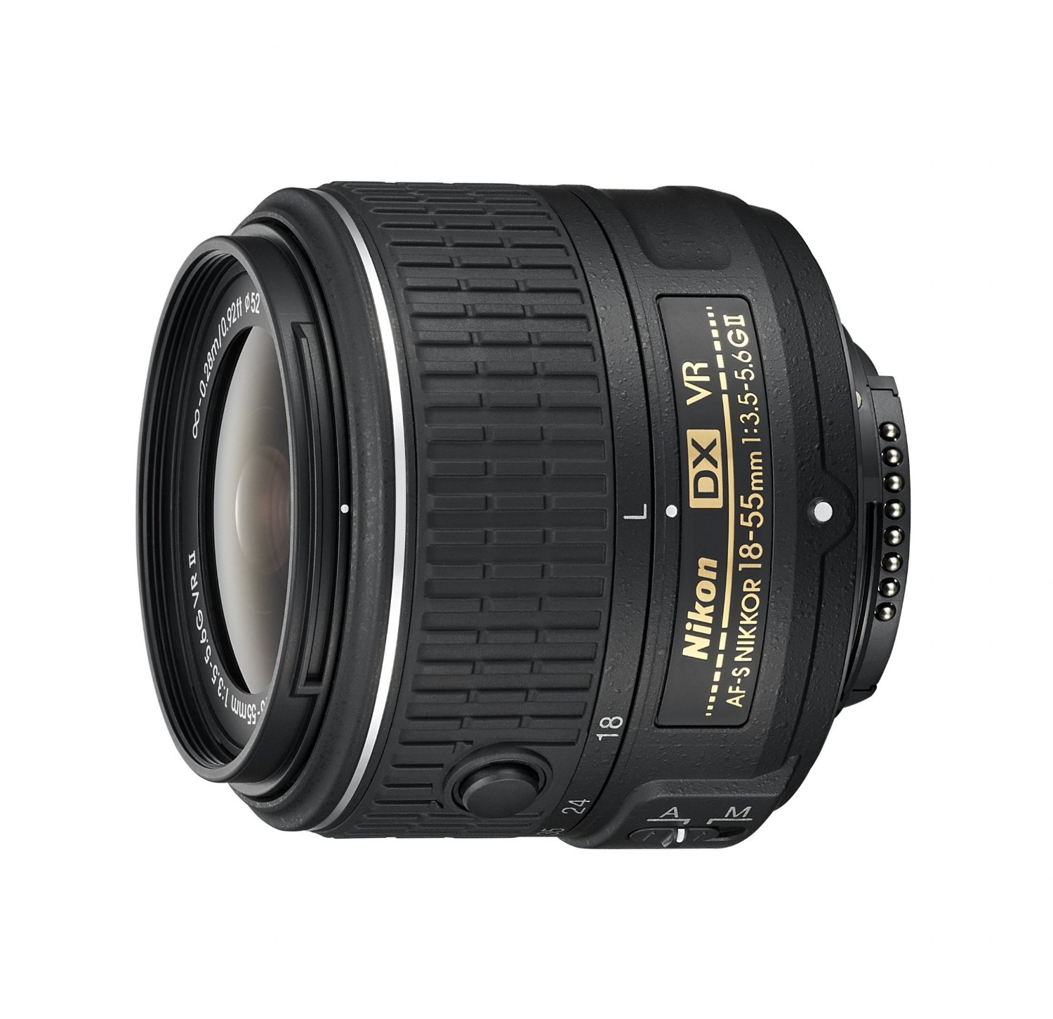 Nikon AF-S DX NIKKOR 18-55mm f / 3.5-5.6G 진동 감소 II 줌 렌즈 (DSLR 카메라 용 자동 초점 포함)