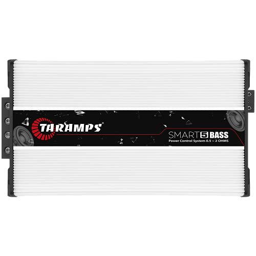 TARAMP'S Taramps 스마트 5 베이스 0.5~2옴 5000와트 클래스 D 모노 앰프