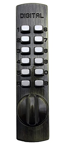 Lockey USA 미닫이 문을 위한 기계적인 열쇠가 없는 표면 산 걸이 놀이쇠 자물쇠...