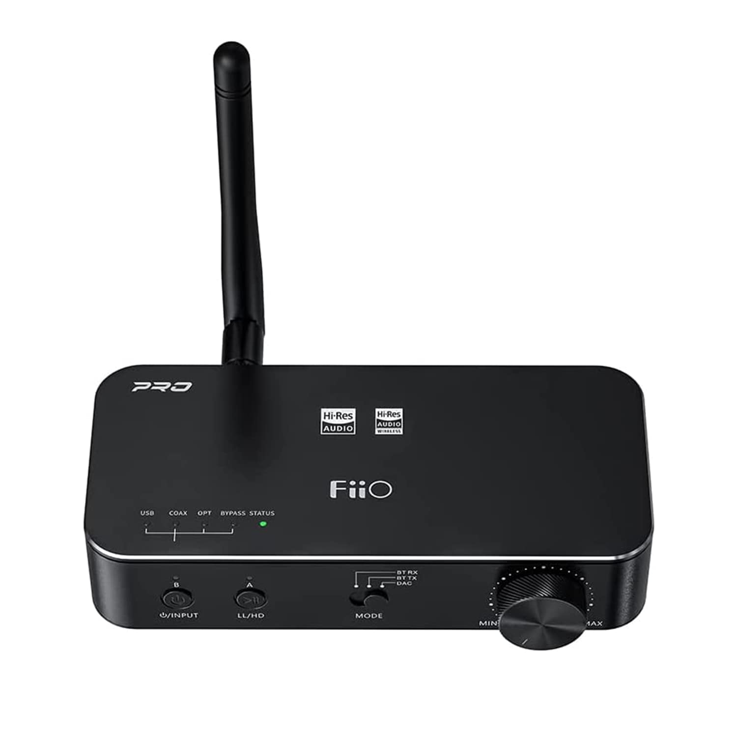 FiiO BTA30PRO Bluetooth 수신기 휴대용 송신기 스테레오 무선 고해상도 aptX/LDAC DSD256 PC/TV/스피커/홈 오디오용 광/동축/라인 출력