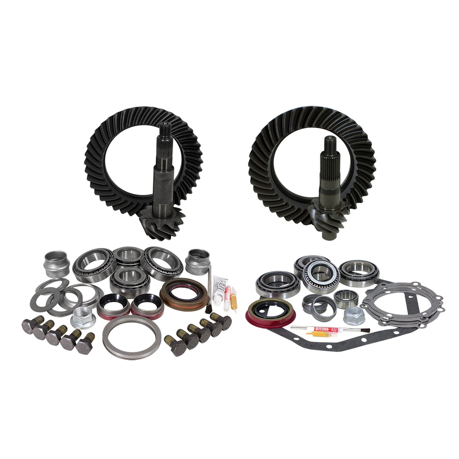 Yukon Gear & Axle Gear & Axle (YGK027) Gear & Install Kit for GM 14T Dana 60 4.56 Thick '89-'98 Standard Rotation