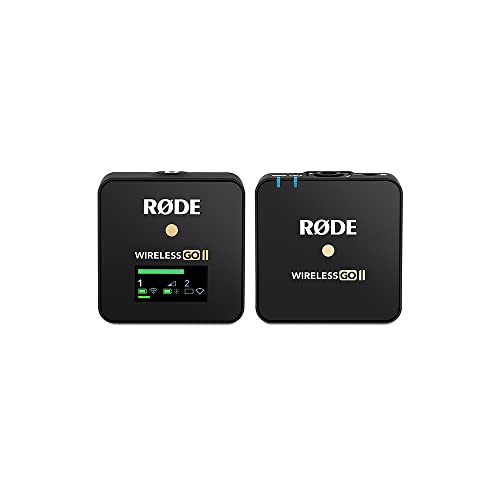 Rode Wireless GO II 단일 채널 무선 마이크 시스템...