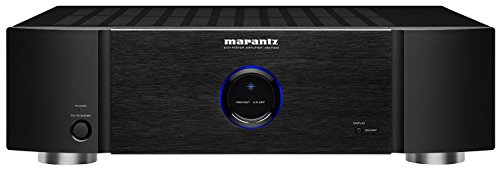 Marantz MM7025 스테레오 파워 앰프 | 2채널 | 채널당 140와트 | 단일 종단 RCA 및 균형 XLR 입력 모두 | 검은색