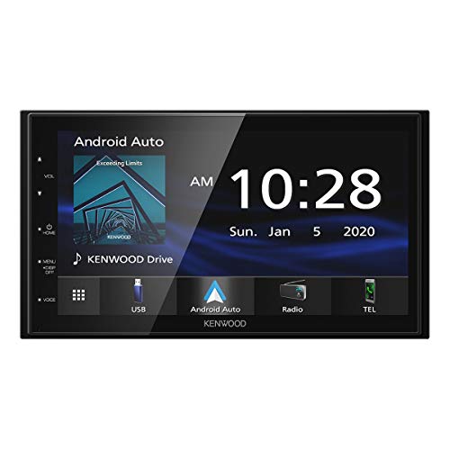 KENWOOD DMX4707S 6.8' 디지털 미디어 터치스크린 수신기 Apple CarPlay 및 Android Auto 포함