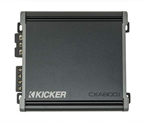 Kicker 46CXA8001 카 오디오 클래스 D 앰프 모노 1600W 피크 서브 앰프 CXA800.1