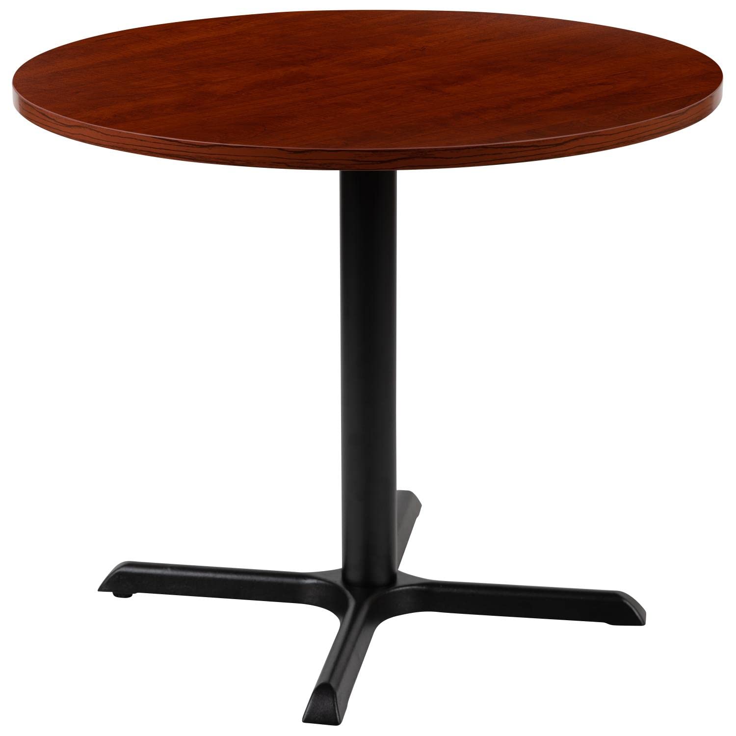 Flash Furniture 36'' 원형 다목적 회의 테이블(체리)...