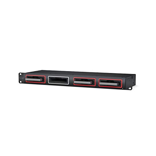 Blackmagic Design MultiDock 10G 랙 마운트 4슬롯 USB-C 디스크 독