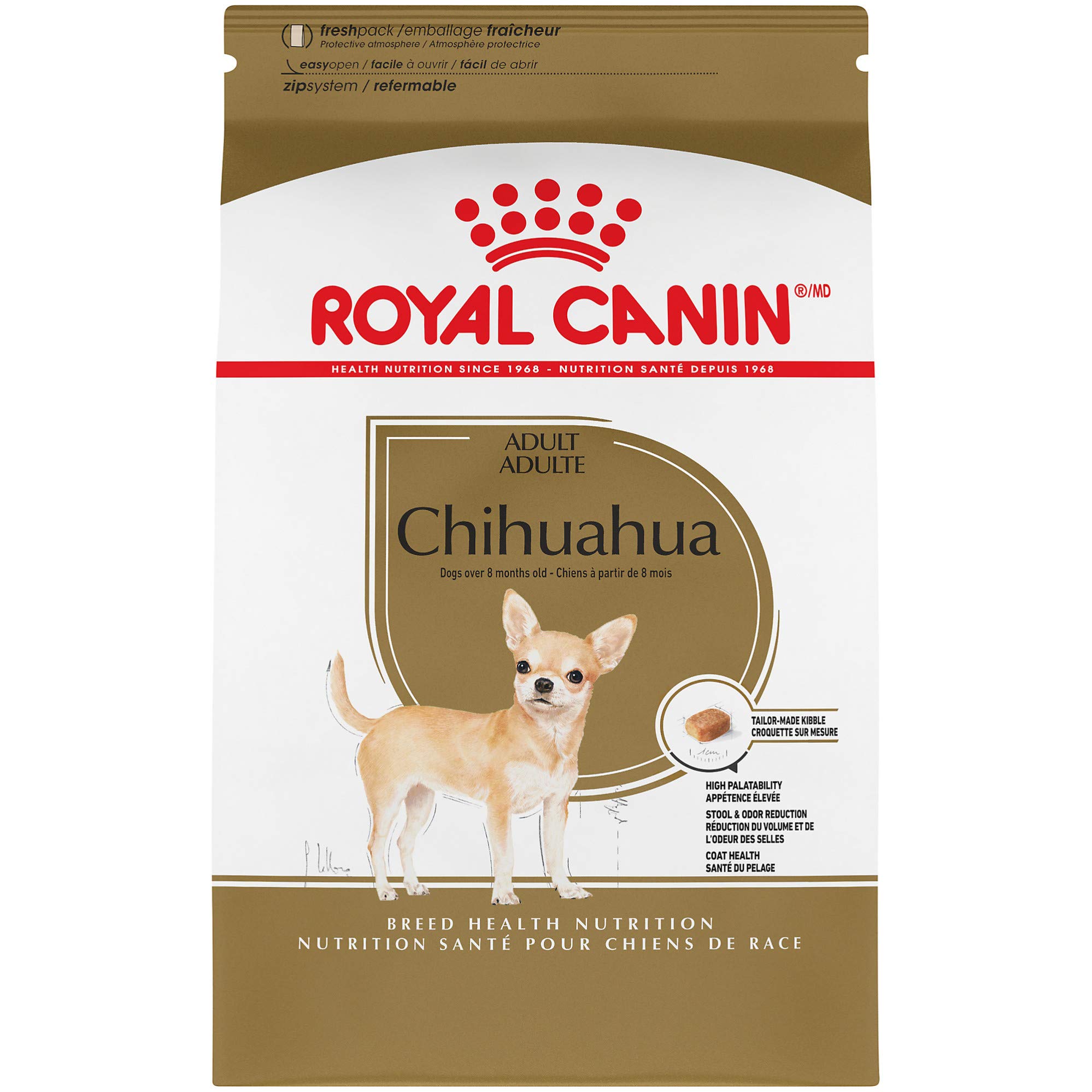 Royal Canin 품종 건강 영양 치와와 성인 건조 개 식품