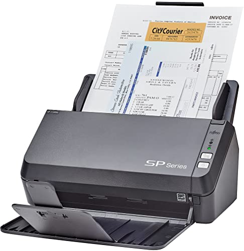 FUJITSU SP-1130Ne 자동 문서 공급 장치(ADF) 및 Twain 드라이버가 있는 사용하기 쉬운 컬러 양면 문서 스캐너
