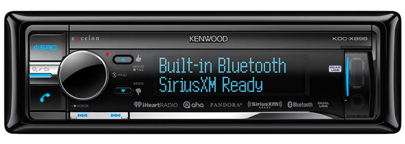Kenwood Excelon Kenwood KDC-X898 Excelon In-Dash CD 수신기 (Bluetooth 내장)