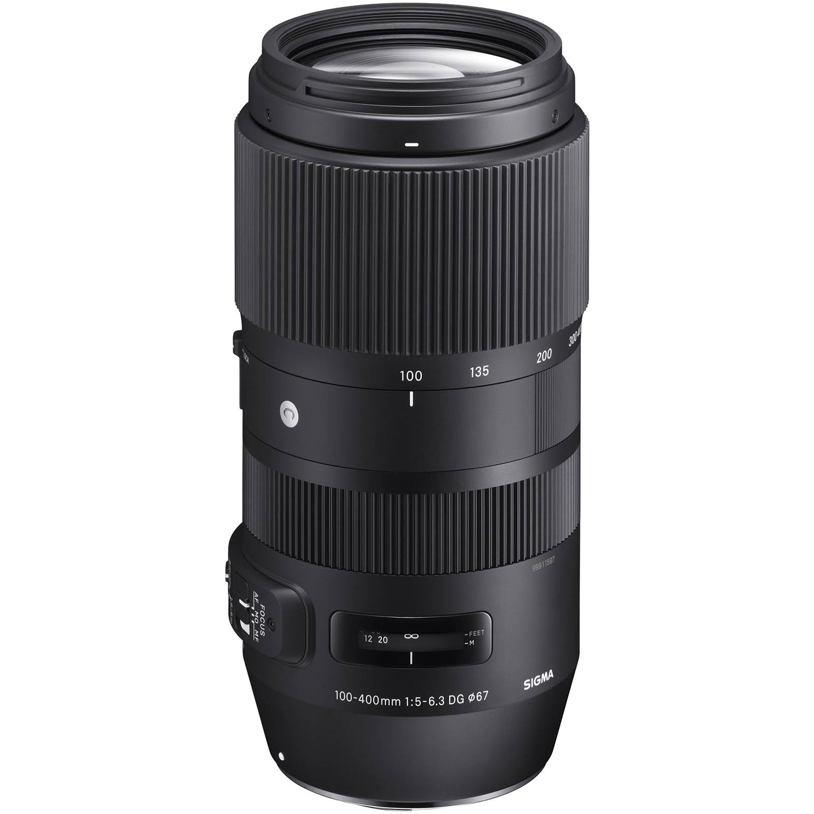 SIGMA Canon EF 용 100-400mm f / 5-6.3 DG OS HSM 컨템포러리 렌즈...