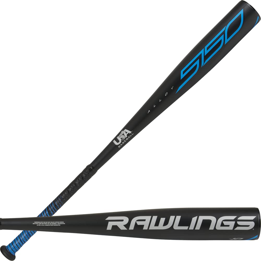 Rawlings | 5150 청소년 야구 방망이 | 미국 | -11/-10/ -5 드롭 | 1개 알루미늄 | 2 5/8 배럴