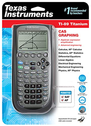 Texas Instruments TI-89 티타늄 그래프 계산기(포장은 다를 수 있음)