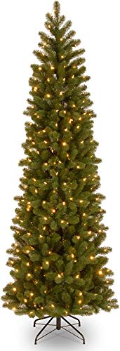 National Tree Company 회사 '실제 조명 인공 크리스마스 트리를 느끼십시오. Pre...